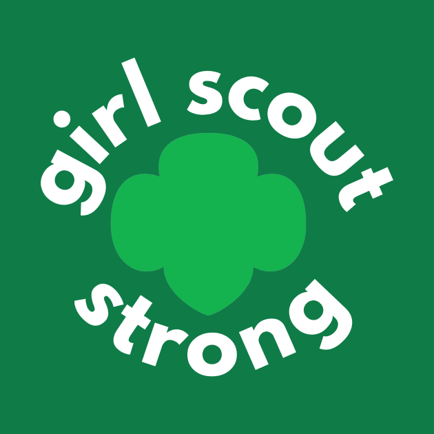 Standing Girl Scout Strong! by We Love Pop Culture