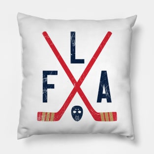 FLA Retro Sticks - White Pillow