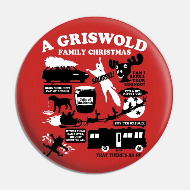 A Griswold Family Christmas T-Shirt Pin by klance