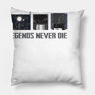 Legends Never Die Pillow