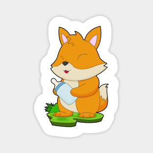 Fox Baby bottle Magnet