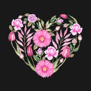 Heart of Flowers T-Shirt