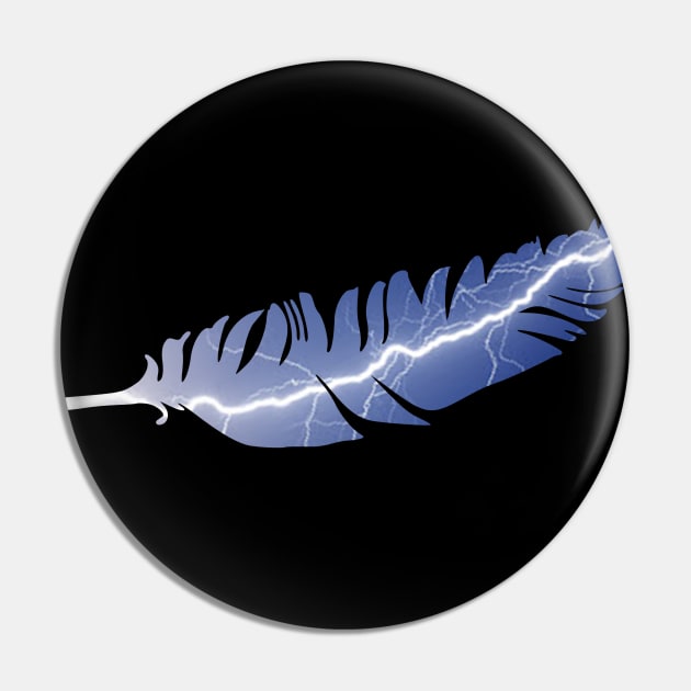 Light as a Feather 1 Pin by DeepCut