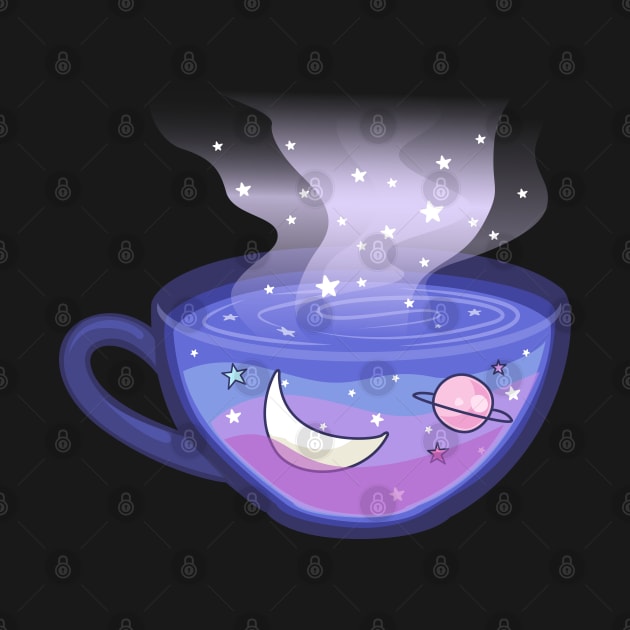 Cute cup magical drawing by BrightLightArts