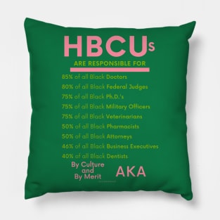 HBCUs are responsible for… (DIVINE 9 ALPHA KAPPA ALPHA) Pillow