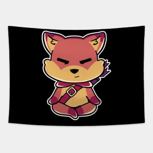 D&D Ranger Druid Class Kawaii Fox T-Shirt Tapestry