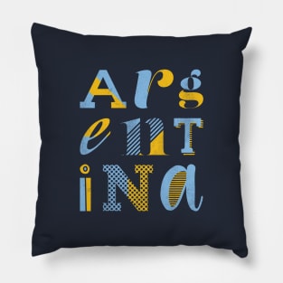 Argentina Pillow