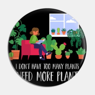 Plant Addict Pin