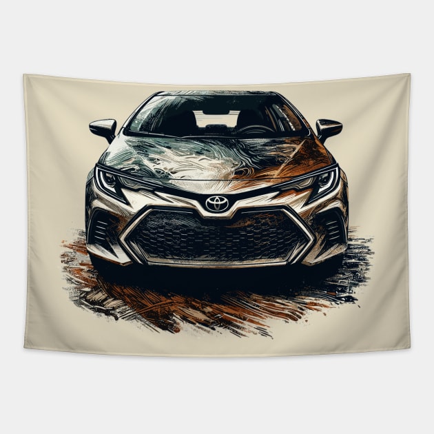 Toyota Corolla Tapestry by Vehicles-Art