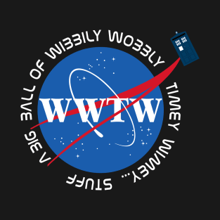 Wibbly Wobbly Space Agency T-Shirt