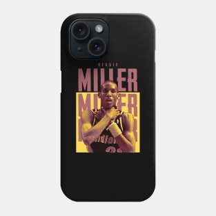 Reggie Miller Choke Sign Basketball Phone Case