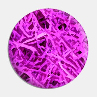 Purple grass digital abstract Pin