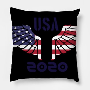 USA 2020 T-SHIRT Pillow