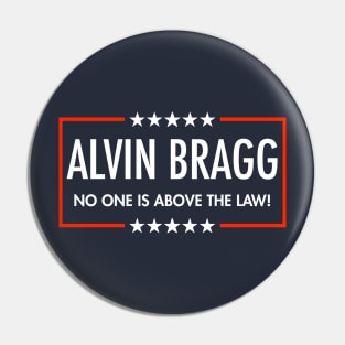Alvin Bragg - No one is above the Law *blue Pin