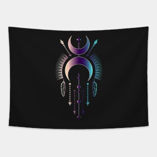 Moon Dreamcatcher Tapestry