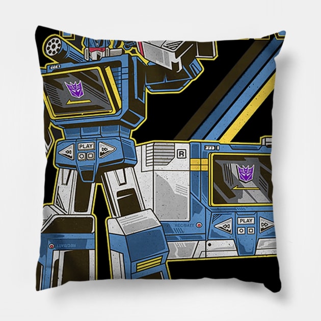 Soundwave G1 Retro Pillow by The_RealPapaJohn