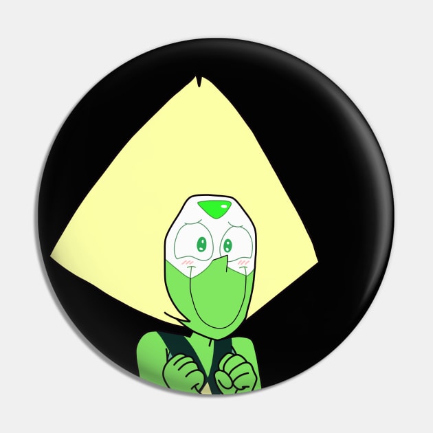 The Cutest Peridot Pin by Trippycollage