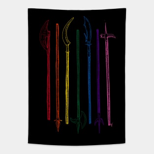 Pride Polearms Tapestry