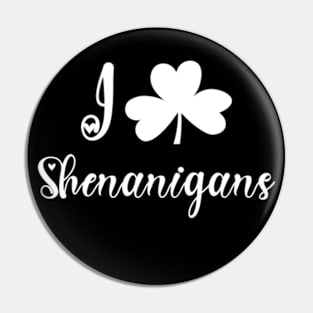 I Clover Shenanigans Pin