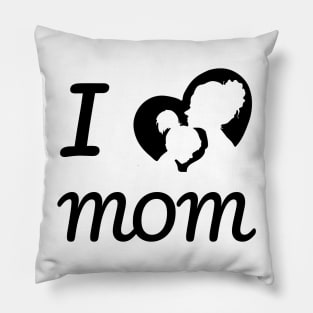 I LOVE MOM Pillow