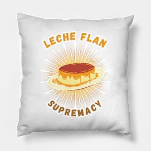 Leche flan supremacy filipino food Pillow