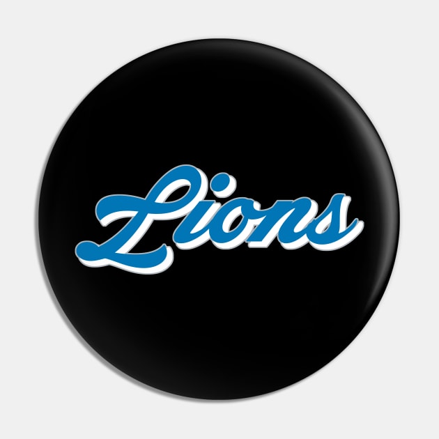 Lions Pin by CovpaTees