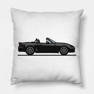 Black Mazdaspeed Mazda Miata Mx-5 Pillow