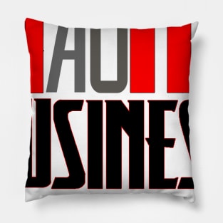 The Haunt Business Logo Pillow