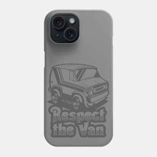 Respect The Van (Ghost) - Gray Phone Case