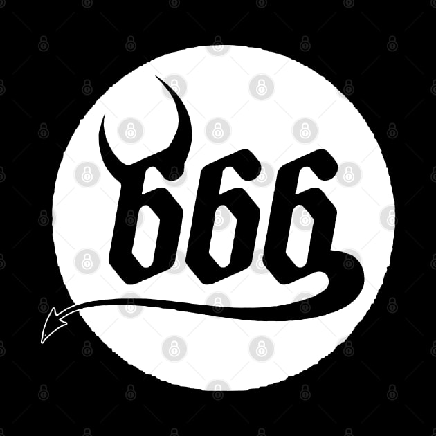 666 logo by CosmicAngerDesign