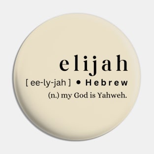 Elijah Pin