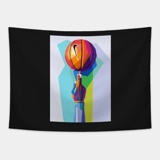 Basket Pop Art Tapestry