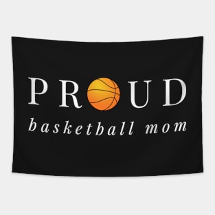 Proud Basketball Mom Tapestry