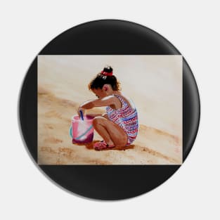 The Pink Sand Bucket Pin