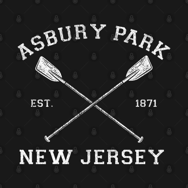 Vintage Asbury Park Vacation Premium print by Vector Deluxe