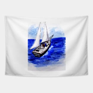 Sailing Away Tapestry