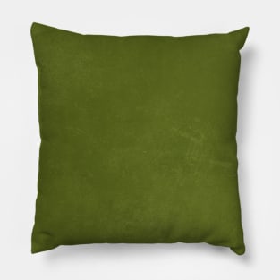 Olive Green Texture Elegant Pillow