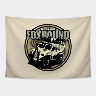 British Army Foxhound Patch Tapestry