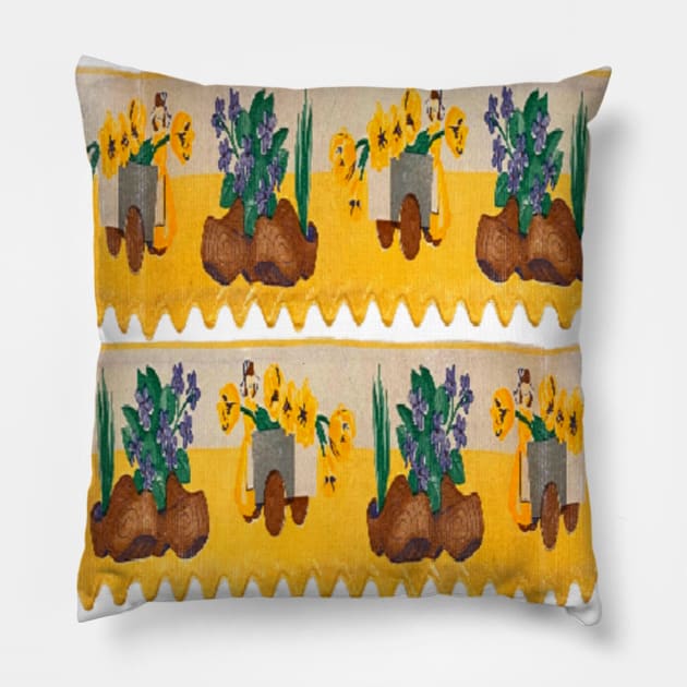 Hollands Clog Gardens Pillow by PhotoArtLJR