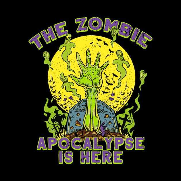 The Zombie Apocalypse Is Here by UNDERGROUNDROOTS