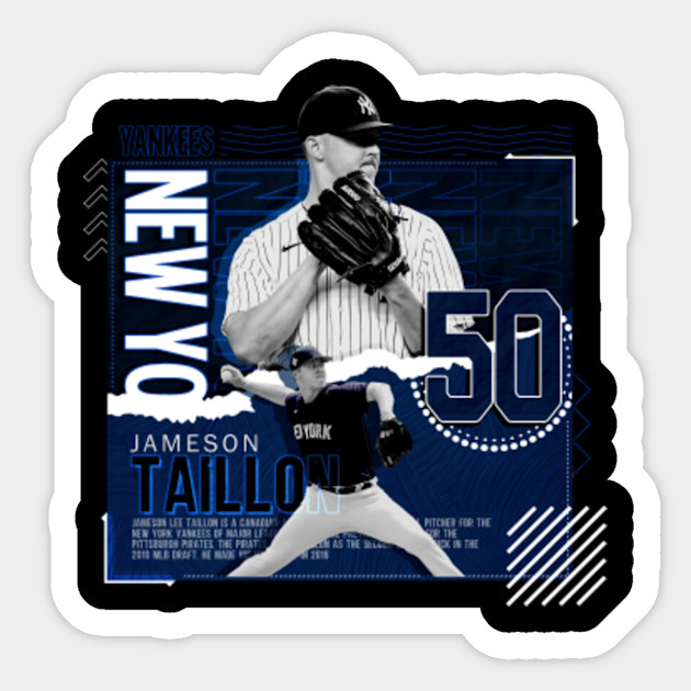 Jameson Taillon Baseball Edit Tapestries Yankees - Jameson Taillon - T-Shirt