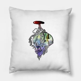 Skull of Spores Pillow