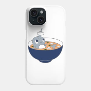 Miso Narwhal Soup Phone Case