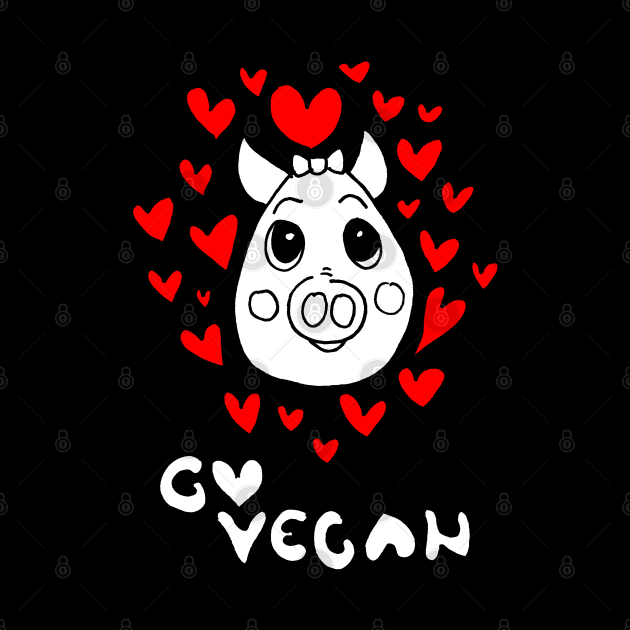 Go vegan by MerryDee