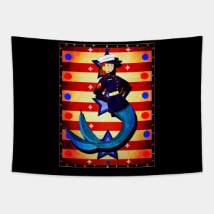 Marine Mermaid Tapestry