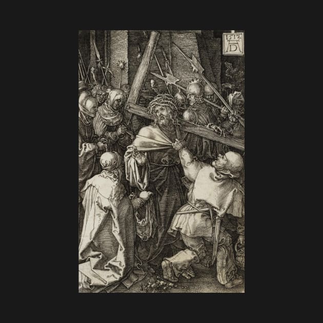 Bearing of the Cross by Albrecht Durer by Classic Art Stall