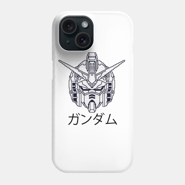 gundam pixel Phone Case by Amartwork