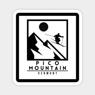 Pico Mountain ski - Vermont Magnet