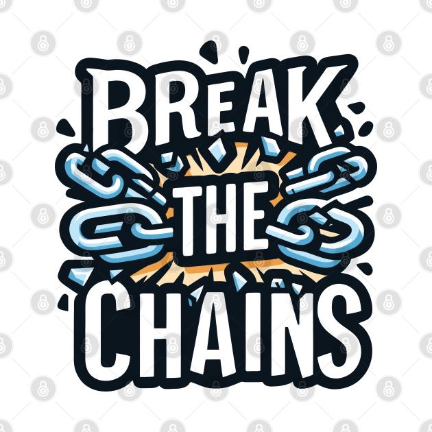 Break the Chains, mental health awareness by Yonbdl