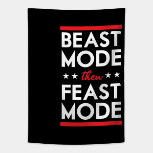 Beast then Feast Tapestry